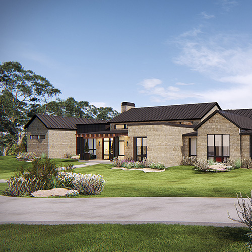 Texas Hill Country Contemporary – 03
